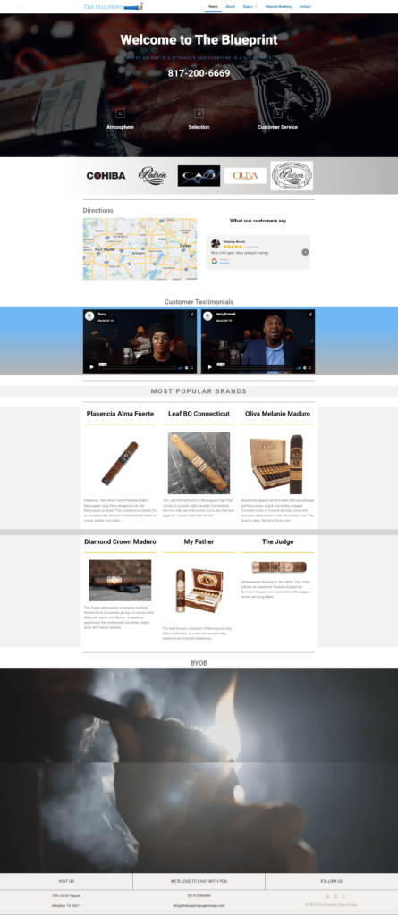 The Blueprint Cigar Lounge