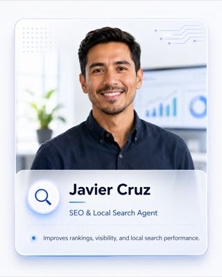 Javier Cruz, SEO and Local Search Agent